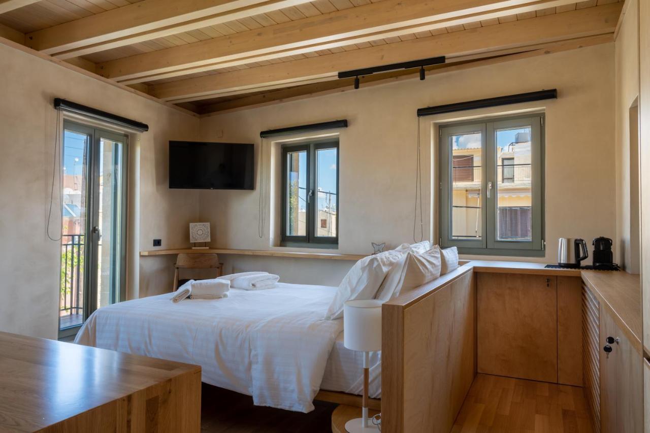 Kallergon Luxury Suites Hriszí Aktí Haniá Kültér fotó