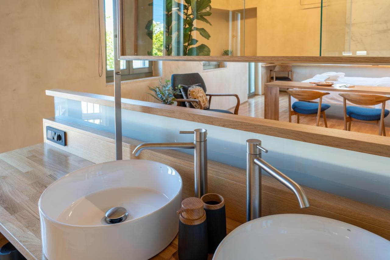 Kallergon Luxury Suites Hriszí Aktí Haniá Kültér fotó