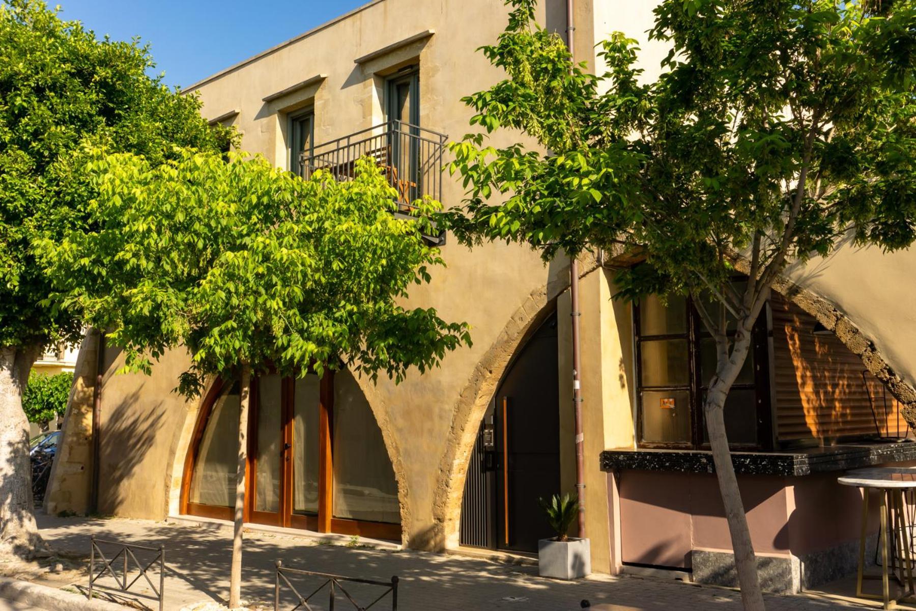 Kallergon Luxury Suites Hriszí Aktí Haniá Kültér fotó